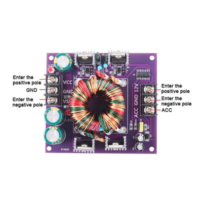 12V 입력 전압 산업 DC-DC 변환기 듀얼 파워 보드 마운트 증폭기