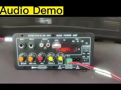 증폭기 보드 D10-II 4 오름 40W 스피커 110V 220V 12V 24V 서브우퍼 오디오 모듈