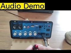 D60 50W 서브우퍼 앰플리퍼 보드 블루투스 오디오 앰플리퍼와 광학 오디오 12V24V220V