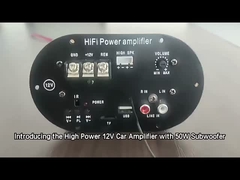 50W 서브우퍼 튜브 TF 카드 BT 메인보드 오디오 액세서리와 함께 높은 전력 12V 자동차 증폭기