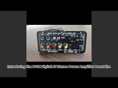 전력 증폭기 보드 서브우퍼 듀얼 마이크 카라오케 오디오 보드 D10C 디지털 BT 스테레오 24V/220V