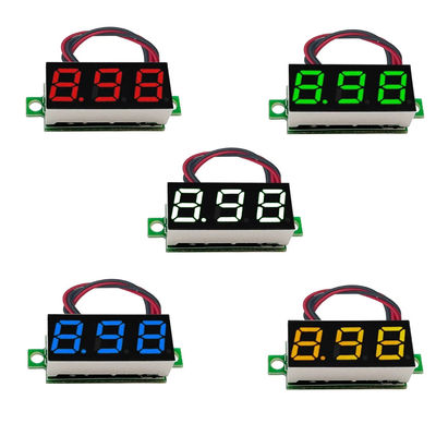 LED 디지털 네티즌 전압계 전압 유속계 0.28/0.36/0.56 인치