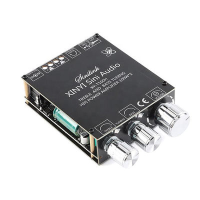 XY-T100H 블루투스 오디오 증폭기 보드 100WX2 Ble 5.0 TPA3116D2 스테레오 디지털 전원