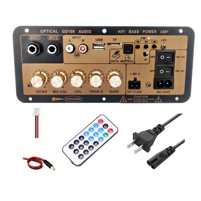 가정 및 자동차 오디오용 2.0 채널의 100W BT 모노 증폭장치