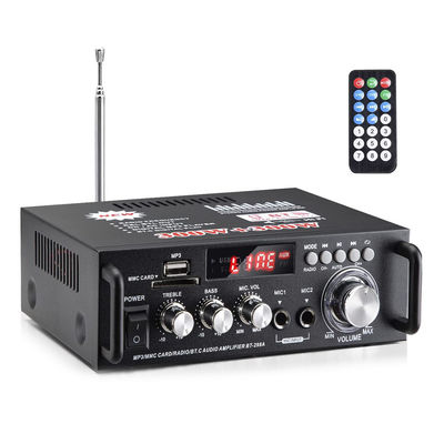 300W 디지털 HIFI 오디오 스테레오 전력 증폭기 LCD 디스플레이 및 블루투스