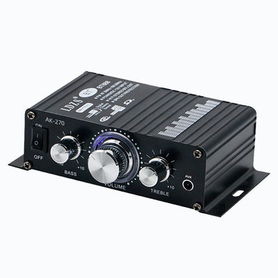 AK-270 12V 소전력 블루투스 오디오 증폭기 2.0 채널 출력 HIFI 소전력 증폭기 홈 극장 사운드 시스템