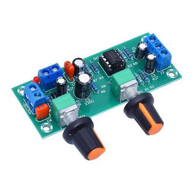 NE5532 DC 10-24V 중량 서브우퍼 프론트 스테이지 보드 HIFI 로우 패스 필터 프론트 회로는 파워 증폭기 사운드 박스가 아닙니다.