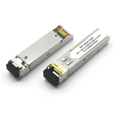 GPON PON 10G DWDM SFP 80KM 모듈 10G 데이터 레이트 1310nm FTTH 5G 네트워크 80km 거리의 SM 광 수신기
