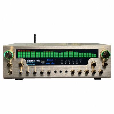 8000SW 플래그십 버전 7.1 CH 2500W 가정용 증폭기 전 알루미늄 합금 금체 듀얼 링 소 파티션 스테레오 증폭기