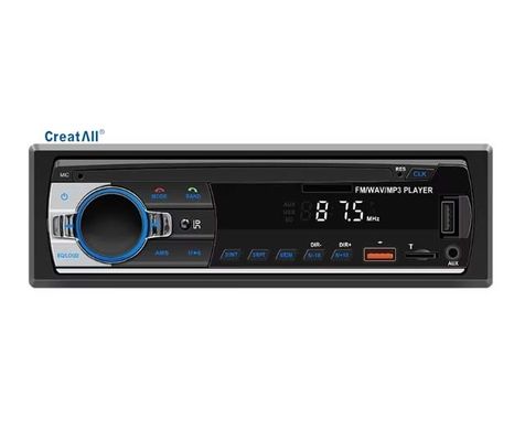 Creatall 재고 차량 MP3 플레이어, BT 무선 연결, USB 인터페이스, FM 라디오 - 신규 해외 제품