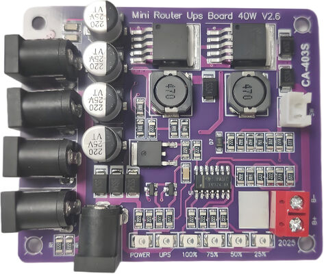 CA-403S 미니 라우터 40W 출력 11.1V 배터리 입력 및 단회로 보호 장치