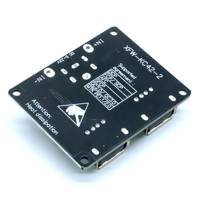 DC-DC 버크 변환기 충전 감소 모듈 6-32V 9V 12V 24V가 퀵 차저 이사회 듀얼 USB QC3.0 QC2.0을 금식시킵니다