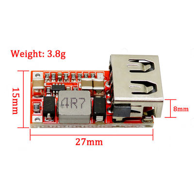 5V 3A 차 USB 충전기 모듈 6-24V DC 감소 전력 모듈에 대한 DC 달러 스텝 다운 컨버터 12v 5v 전력 모듈 12V/24V