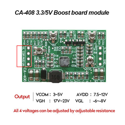 CA-508 12v 상승 보드 모듈 LCD LED TCON은 조정할 수 있는 VGL VGH VCOM.AVDD 4에 탑승합니다