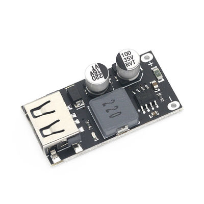 USB QC3.0 DC 강압 컨버터 24V가 회로판 전력 공급 모듈을 고발하여 단식합니다