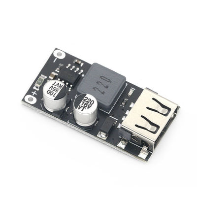 USB QC3.0 DC 강압 컨버터 24V가 회로판 전력 공급 모듈을 고발하여 단식합니다