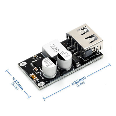 6-32V 회로 충전기 보드 전원 공급장치 모듈을 고발하는 QC3.0 2.0 USB DC-DC 버크 변환기