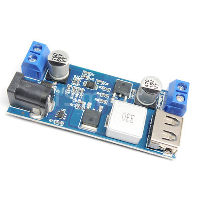 DC 24V 12V 5V 5A 감소 전원 공급기 버크 변환기 USB