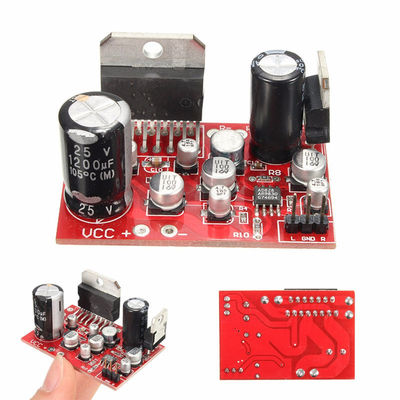 전기 개발 증폭기 오디오 모듈 DC 12V 38W TDA7379 + AD828