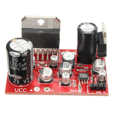 DC 12V 전원 공급 장치 및 TDA7379 + AD828 칩셋 오디오 모듈이 포함된 38W 출력 전력 증폭기 보드