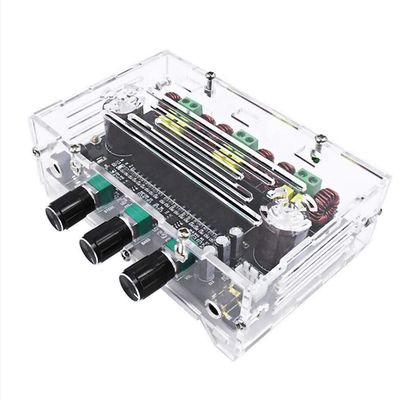 3채널 오디오 증폭기 모듈 DC 6-100V 80W*2+100W 출력 전력 전문 오디오 시스템