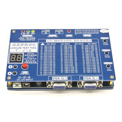 노트북 TV LED LCD 패널 테스터 도구 7-84인치 LVDS 인터페이스 케이블 인버터 지원