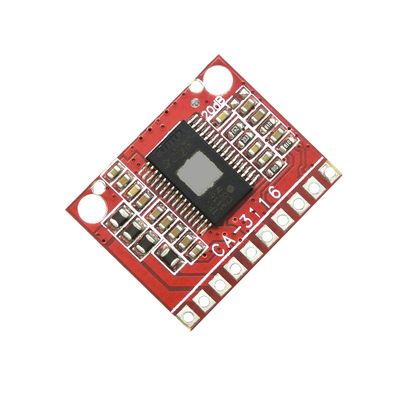 TPA3116 증폭기 모듈 50W 듀얼 채널 디지털 전력 증폭기 보드 DC 8V ~ 24V 및 POP 노이즈