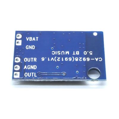 CA-6928 23x15mm Bluetooth 오디오 모듈 보드 증폭기 구성 요소 무선 사운드 수신기