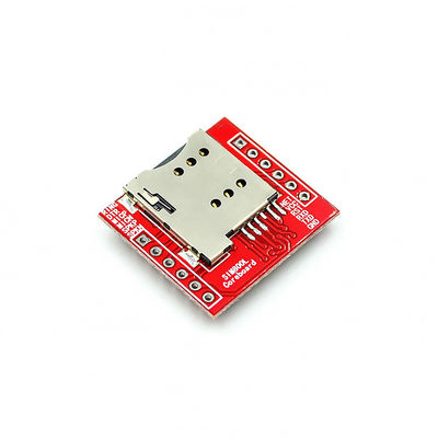 SIM800L GPRS GSM 모듈 극소 SIM 카드 중심 쿼드 밴드 TTL 직렬 포트