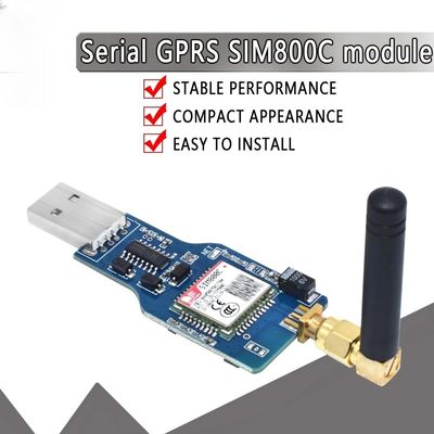 Gsm 모듈 쿼드 밴드 GSM GPRS에 대한 SIM800 SIM800C 무선 전신 와이파이 모듈 Usb