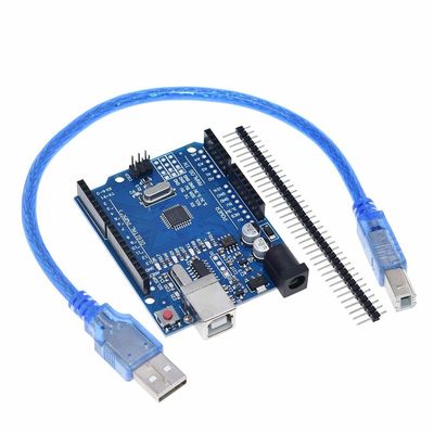 곧은 핀 헤더와 UNO R3 무선 전신 와이파이 모듈 ATmega328P CH340 CH340G