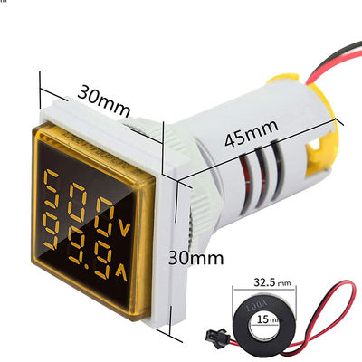 케케묵은 주도하는 디지털 전압계와 네티즌 110V 220V 전압 전류