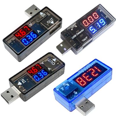 시험 검출기 디지털 네티즌에게 전압계 듀얼 USB 포트를 청구하기
