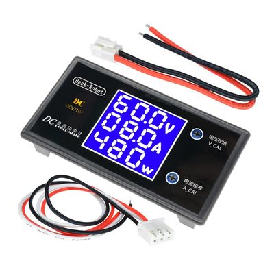 LCD 디지털 전력계 전압계 네티즌 DC 0-100V 10A 1000W