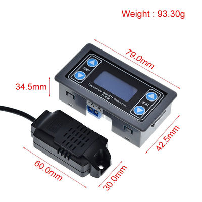 SHT20 10A DC 6V-30V 고정밀 디지털 습도 조절기 온도 모니터링 센서