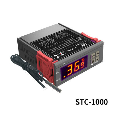 10A LCD 디스플레이 디지털 습도 컨트롤러 NTC 센서 AC 110V-220V 모니터링 레귤레이터