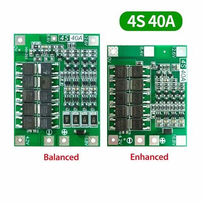 3S 4S 25A 40A 60A BMS 배터리 보호 보드 리오온 배터리 충전 보드