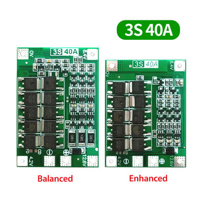 3S 4S 25A 40A 60A BMS 배터리 보호 보드 리오온 배터리 충전 보드
