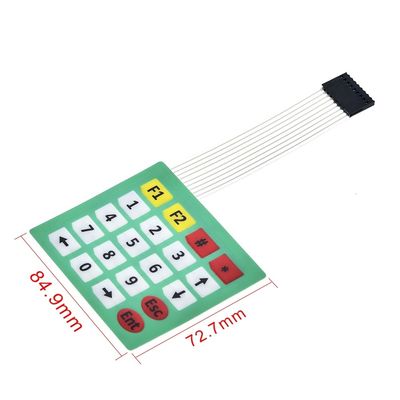 16 키 망막 스위치 키보드 4 * 4 매트릭스 키보드 DIY KIT