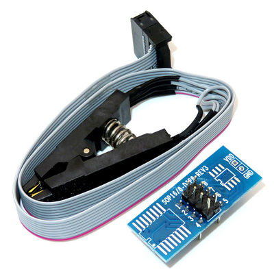 CH341A 24 25 시리즈 EEPROM 플래시 BIOS USB 프로그래머 모듈 + SOIC8 SOP8 테스트 클립 EEPROM 93CXX / 25CXX / 24CXX