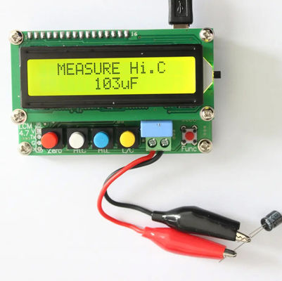 Lc100-A 디지털 LCD 고 정밀 인덕턴스 용량 L/C 미터 콘덴시터 테스터 주파수 1Pf-100Mf 1Uh-100H Lc100-