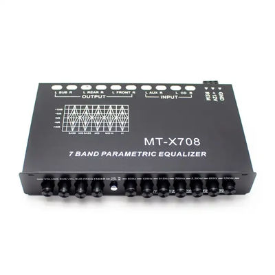 24v 증폭기 EQ5 세그먼트 Aux Equalizer 자동차 오디오 EQ 튜닝 크로스오버