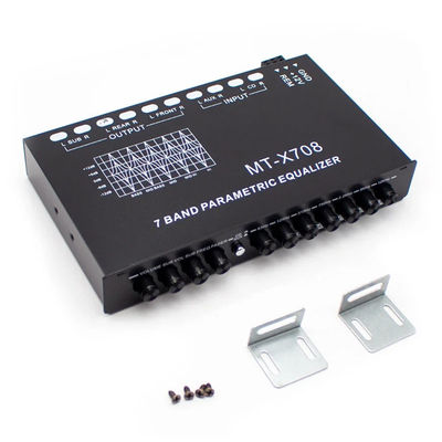 24v 증폭기 EQ5 세그먼트 Aux Equalizer 자동차 오디오 EQ 튜닝 크로스오버