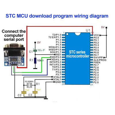 5.5V MAX3232 MAX232 모듈 RS232에서 TTL 시리즈 포트 변환기 DB9 커넥터