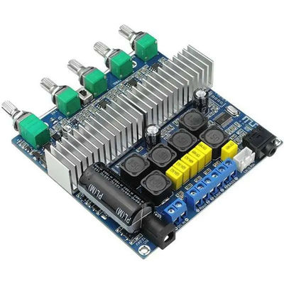 100W 저음 출력 및 Bluetooth 5.0 TPA3116D2 오디오 스테레오 이퀄라이저를 갖춘 2.1 채널 서브우퍼 증폭기 보드