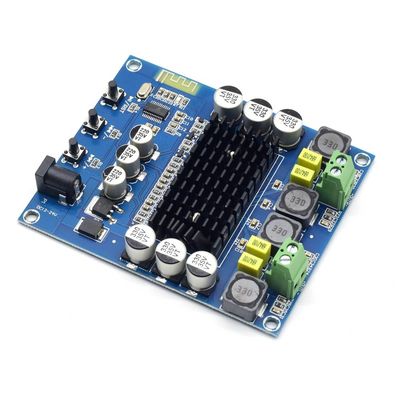 2*50W 출력 전력 DC12-24V 블루투스 5.0 DIY 스피커 증폭기와 함께 TPA3116D2 무선 디지털 증폭장치