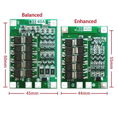 CA-3S-40A 리온 리?? 배터리 충전기 리포 셀 모듈 PCB BMS 보호판