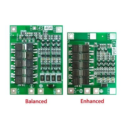 CA-4S-40A 리온 이온 배터리 충전기 리포 셀 모듈 PCB BMS 보호판