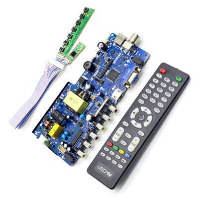 T.R.67.675 대신 V56 메인보드 14인치에서 24인치 LED TV 컴보 메인보드