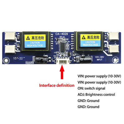 CA-4029 4 램프 인버터 보드 LED 백라이트 드라이버 보드 15-22 인치 PC 모니터 AVT4029